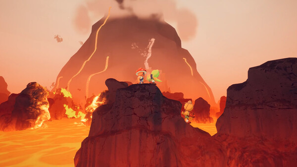 Peak Game Atmospheric Scene